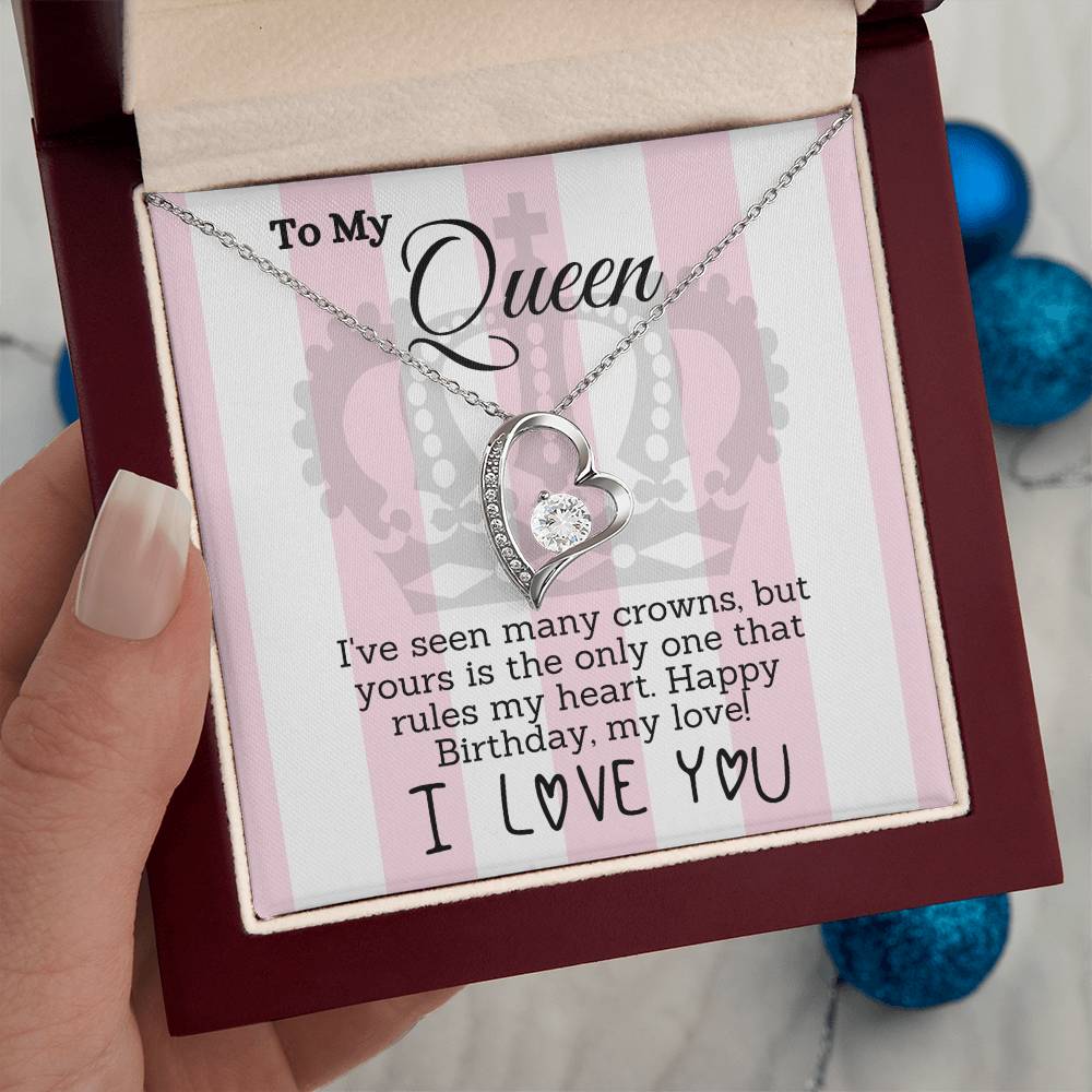 Queen of My Heart Birthday Love Declaration