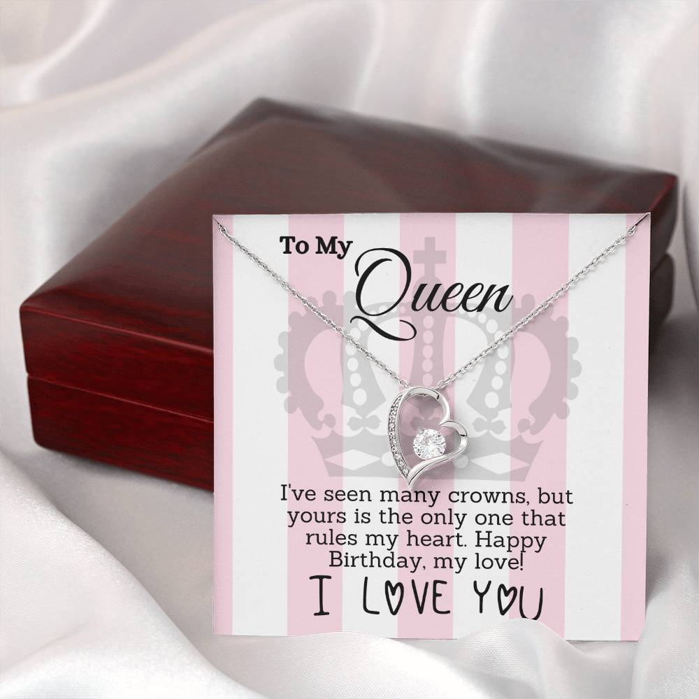 Queen of My Heart Birthday Love Declaration