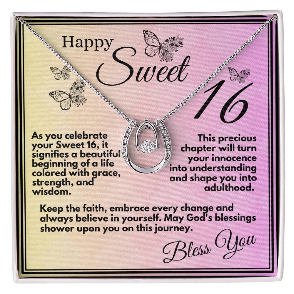 Graceful Journey into Adulthood: A Sweet 16 Blessing