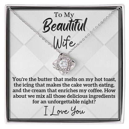 To My Beautiful Wife, The Butter, Icing, and Cream of My Life