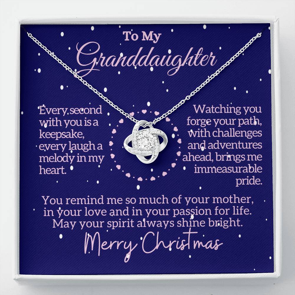 Merry Christmas, Granddaughter - A Keepsake of Love and Pride