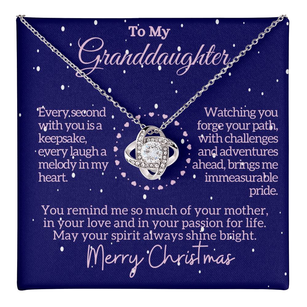 Merry Christmas, Granddaughter - A Keepsake of Love and Pride