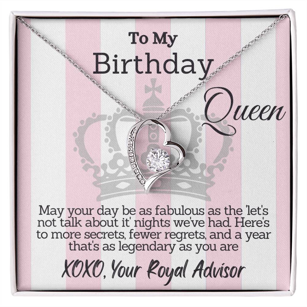 Legendary Birthday Queen - A Toast from Your Royal Advisor