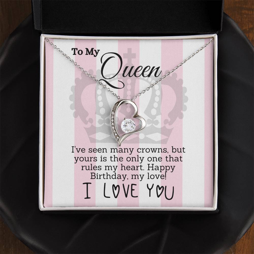 Queen of My Heart Birthday Love Declaration