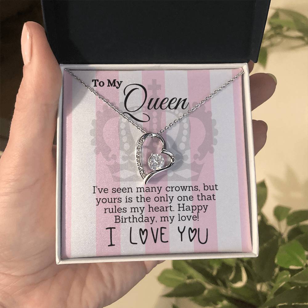 Queen of My Heart Birthday Love Declaration