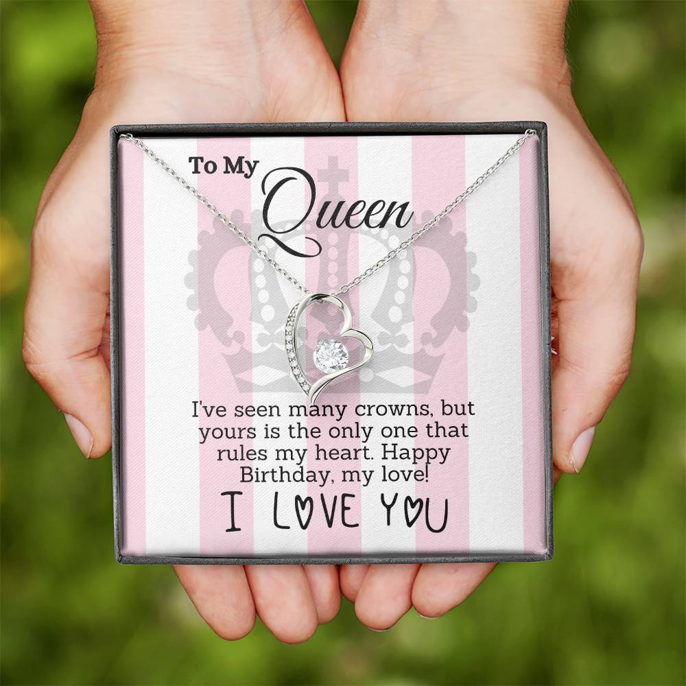 Queen of My Heart Birthday Love Declaration