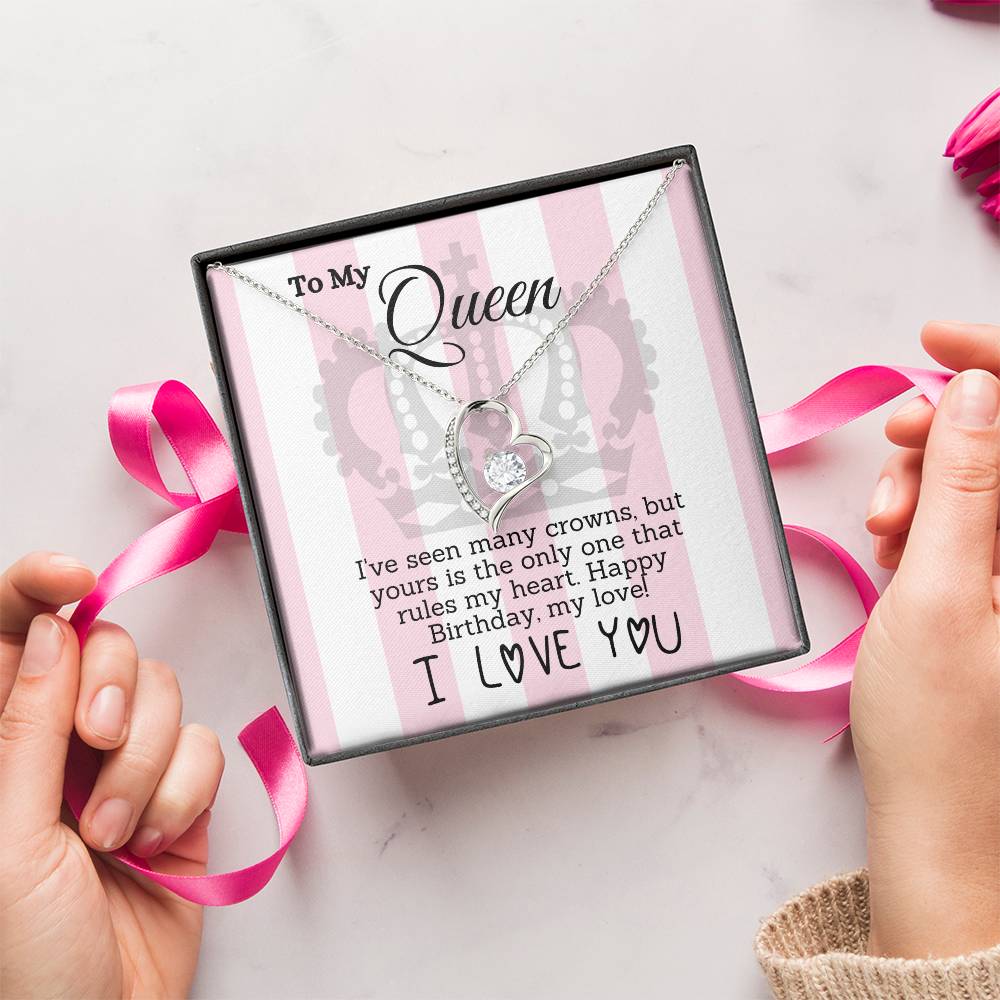 Queen of My Heart Birthday Love Declaration