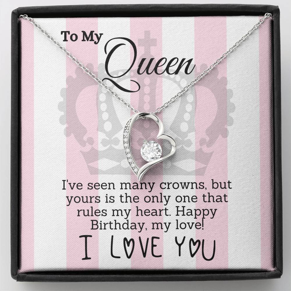 Queen of My Heart Birthday Love Declaration